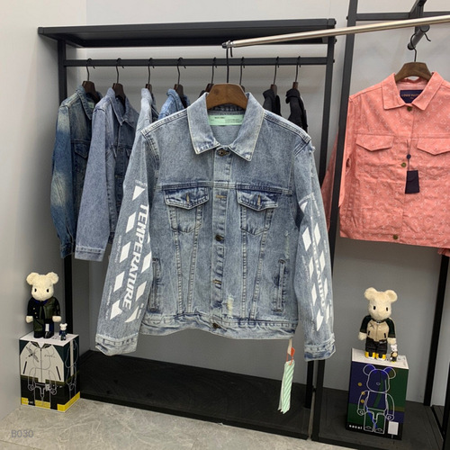 Off White Jeans Jacket Unisex ID:202009c382